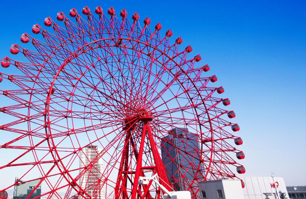 【日本 | 景點門票】日本大阪|梅田 HEP FIVE 摩天輪門票