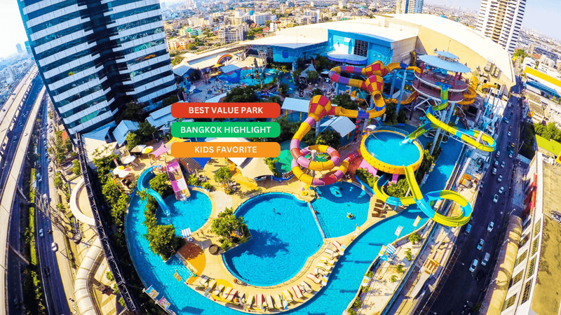 【泰國｜主題公園】曼谷波羅羅水上樂園門票 Pororo AquaPark