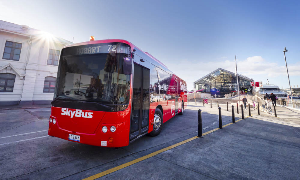 SkyBus Express：霍巴特市機場接送服務 |塔斯馬尼亞