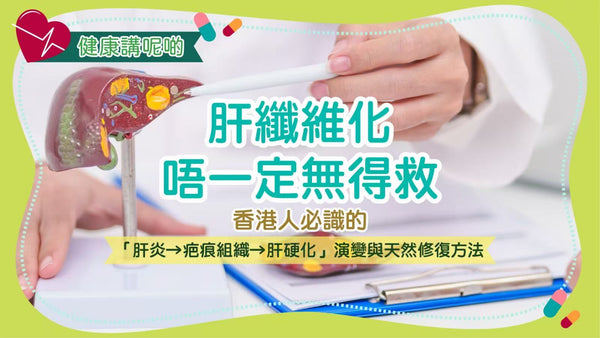 肝纖維化唔一定無得救！香港人必識的「肝炎→疤痕組織→肝硬化」演變與天然修復方法
