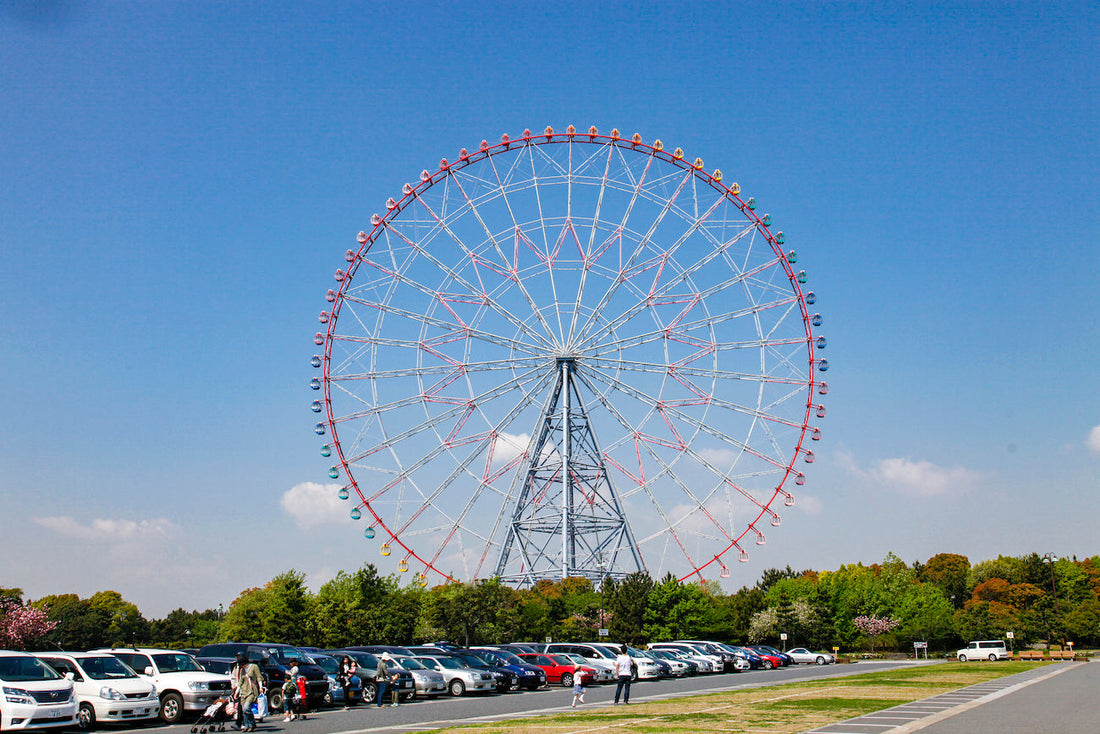 東京｜葛西臨海公園｜鑽石與花的大摩天輪｜電子門票