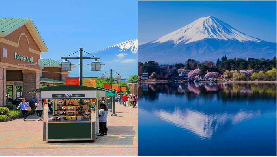 【日本｜行程＆體驗】【1人成團】富士山一日遊 | 富士山・河口湖・御殿場 Outlet・木之花之湯溫泉・羅森便利店 | 東京銀座出發