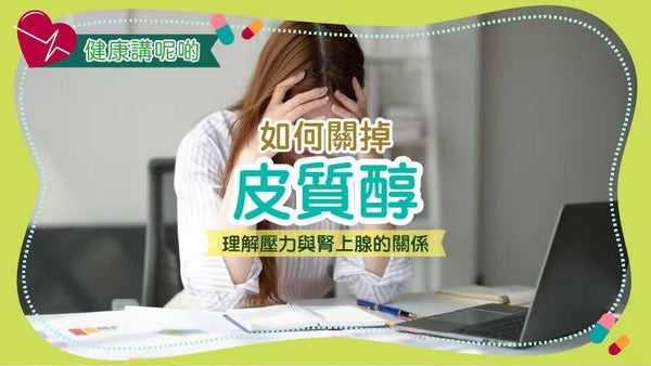 如何關掉皮質醇：理解壓力與腎上腺的關係