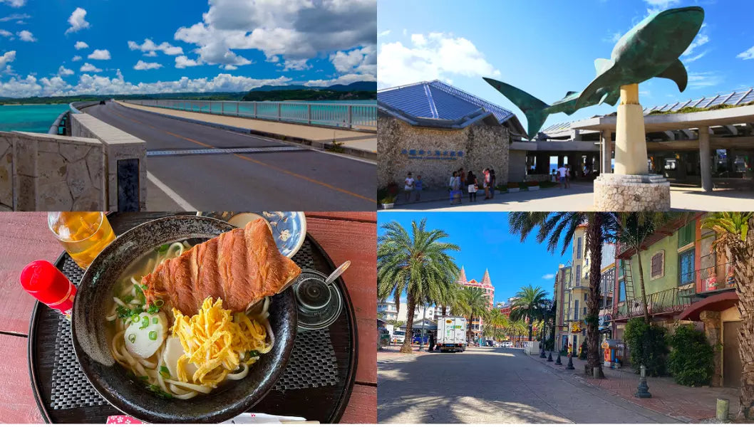 【日本｜沖繩中北部一日遊】走訪 沖繩美麗海水族館 + 古宇利島 + 萬座毛 + 美國村（雙人同行享八折）