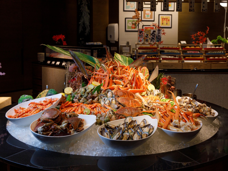【黃竹坑｜海洋公園萬豪酒店｜海灣餐廳 Marina Kitchen】聖誕節限定自助餐